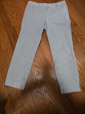 Talbot's Striped Pants Hampshire Ankle Size 8p