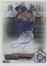 2017 Bowman Chrome Prospect Refractor 237/499 Jose Trevino #CPA-JT Auto 6u5