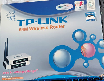 TP-Link 54M 10/100 TL-WR541G Ver 6.5 4-Port Router