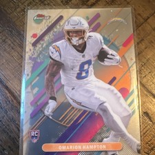 2025 Topps Finest Omarion Hampton Rookie #208 rare