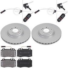 ABS BREMSSCHEIBEN 345mm + BELÄGE VORNE passend für MERCEDES W163 M-KLASSE ML ABS BREMSSCHEIBEN 345mm + BELÄGE VORNE passend für MERCEDES W163 M-KLASSE ML