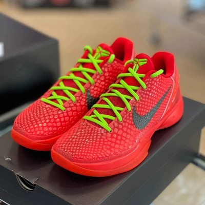 Reverse Grinch KB6 Protro Women's Basketball FV4921-600 Size US 5.5-11 NEW