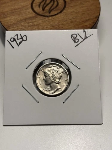 1936 MERCURY DIME BU/UNC NICE COIN FREE SHIPPING
