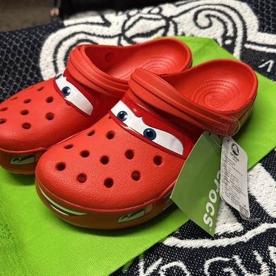 Crocs Lightning McQueen 8 Mens 10 Women s Cars Crocs Limited Edition Brand New