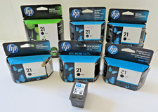 Empty HP 21 Black Ink Cartridges 10 Packs for HP Deskjet 4315 Officejet J3635