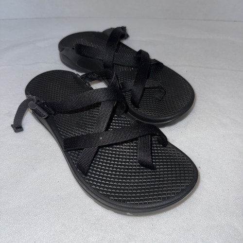 Chaco ZX2 Classic Sandals Strappy Womens Size 7 Black J105492 - Picture 2 of 8