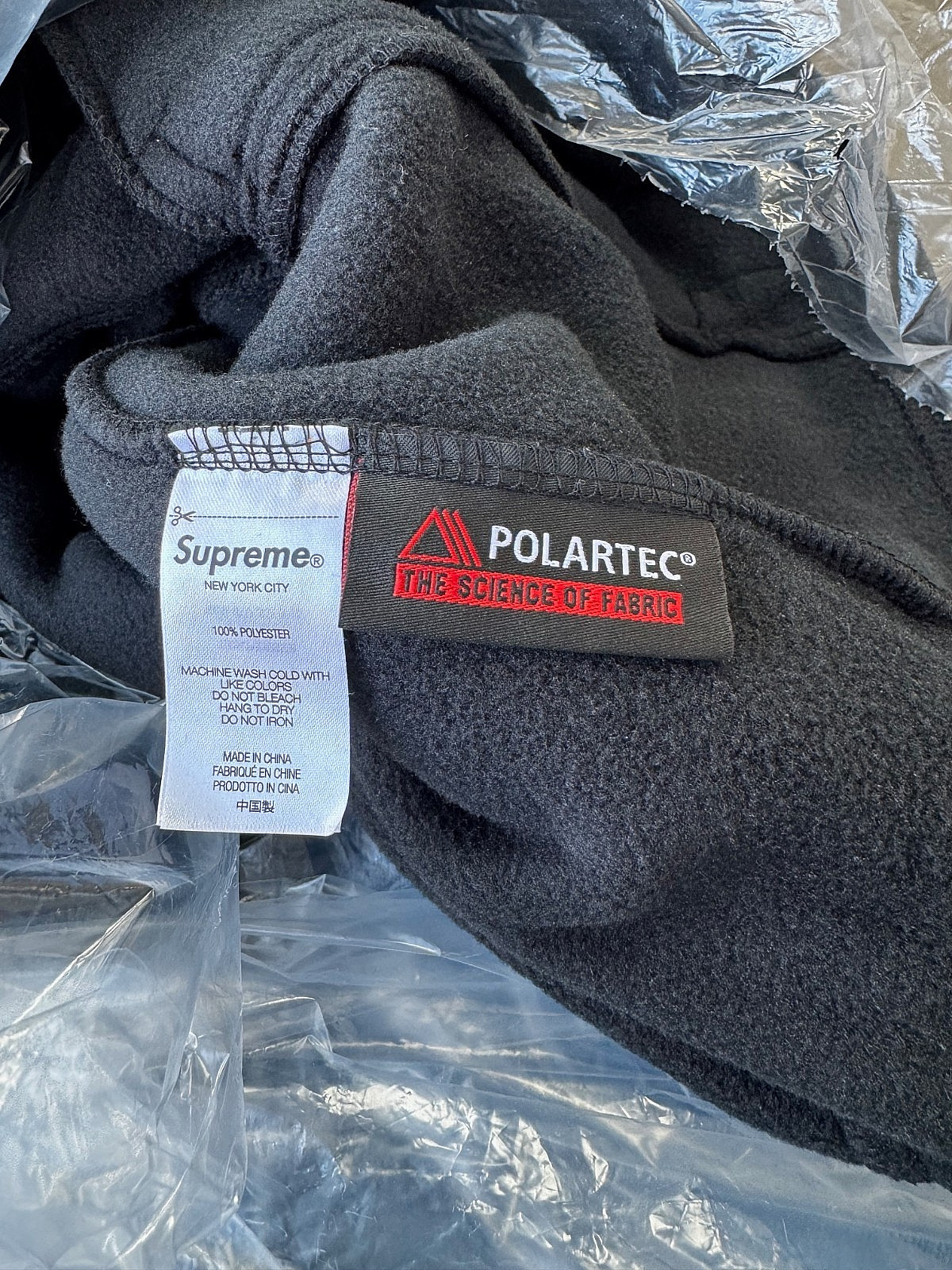 Supreme Polartec  Pullover Black : SIZE MEDIUM - image 7
