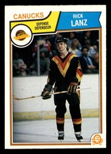 1983-84 O-Pee-Chee #353 Rick Lanz Near Mint+ Canucks OPC