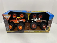Monster Jam Mechanix 2 Pack Build Rebuild 1/32 El Toro Loco Zombie Rare