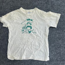 Hanes T-Shirt Mens Size L White Vintage 1993 Cook Family Reunion USA Made Tee