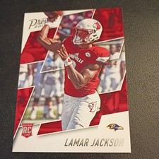 Lamar Jackson ROOKIE 2018 Panini Prestige card #279 Louisville Cardinals Ravens