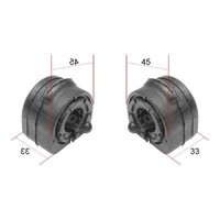 2X Corteco Lagerung Stabilisator Hinten Links Rechts FüR Ford Focus Turnier DNW