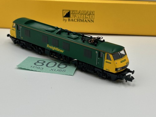 Graham Farish N 371-777 Class 90 electric 90046 Freightliner Lackierung. | Condition: Used