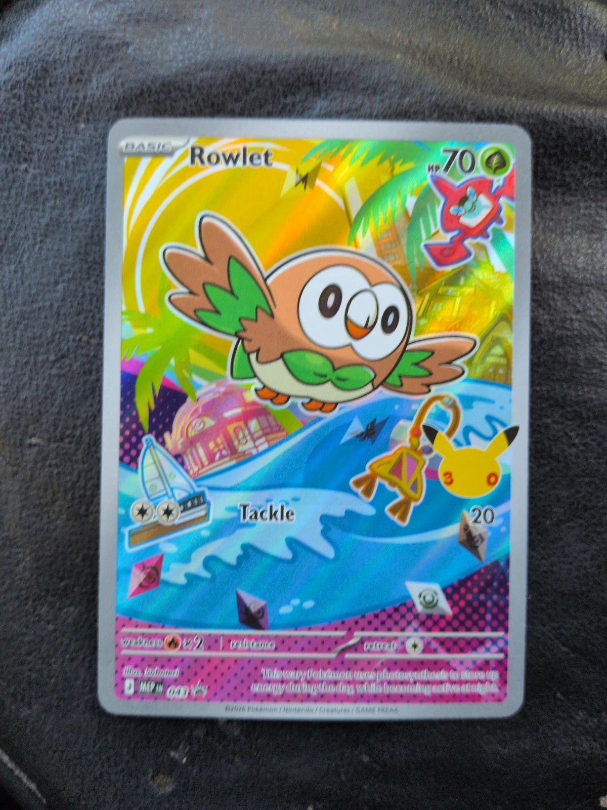 Rowlet 043 Me: Mega Evolution Promo Holo