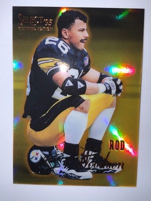 Rod Woodson 1995 Select Certified Mirror Gold #92 HOF Rare Insert LOOK!!
