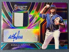 2020 Panini Select Rookie Jersey Purple Prizm /49 Ronald Bolanos #RJA-RB Auto
