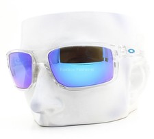 Oakley Gibston Sunglasses OO9449-0460 Polished Clear Prizm Sapphire with Pouch