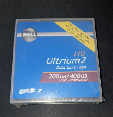 Dell LTO Ultrium 2 Data Cartridge 200GB/400GB Neu OVP