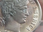 1892 P Silver Barber Dime- Philadelphia, MS/UNC Details, Clashed Die Error — photo 6