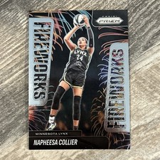 2025 Panini Prizm WNBA Napheesa Collier Fireworks Insert #7 Lynx