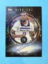 2025-26 Topps Midnight - Midnight Oil Marks Naz Reid #MO-NR Winter Solstice /35