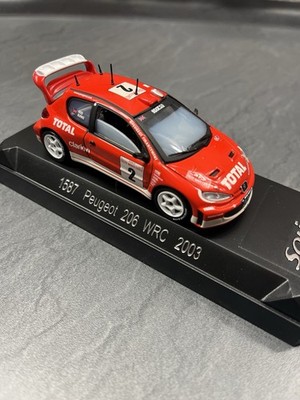 Modell Peugeot 206 WRC 2003 Solido Racing 1587