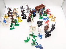 Jean Höffler Wildwest Cowboys  Indianer Reiter Figuren Konvolut