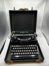 1930's  Remington Rand Model 1 Noiseless P19754 Portable Typewriter Travel Case thumbnail