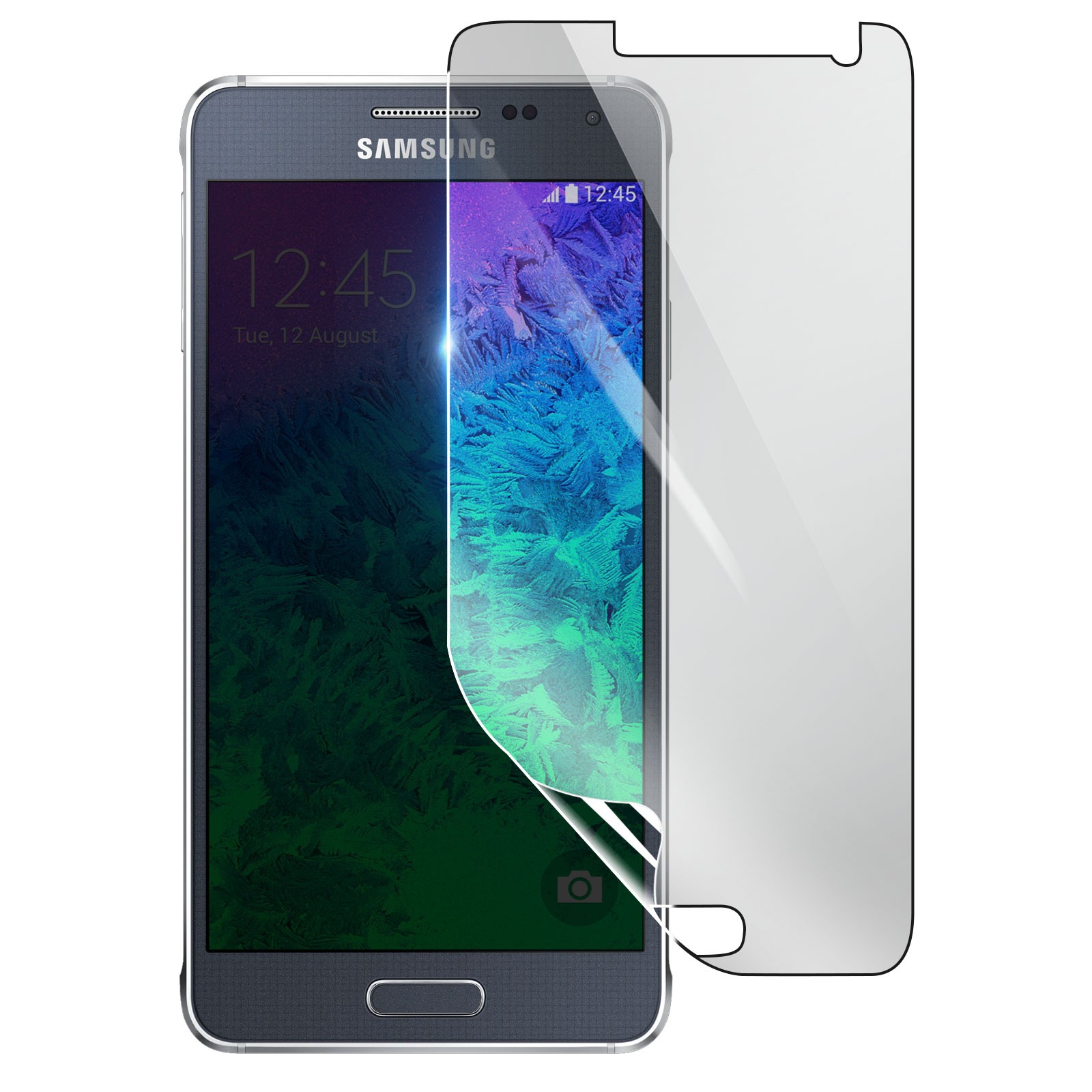 Film hydrogel transparent 3mk pour Samsung Galaxy Alpha protection antichoc