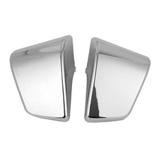 Battery Side Covers, Left Right Motorcycle Battery Side Panel Fairing Silver