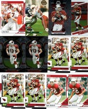 A LOT OF (16) PANINI & TOPPS FOOTBALL ARIZONA CARDINALS BASE HOF CARDS WARNER