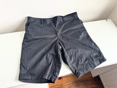 Authentic Emporio Armani Men's Chino Shorts - Black - Size EU 50 / UK 36 Cotton - 第 14/24 張圖片