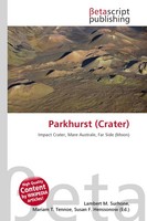 Lambert M. Surhone (U. A.) | Parkhurst (Crater) | Taschenbuch | Englisch (2026)