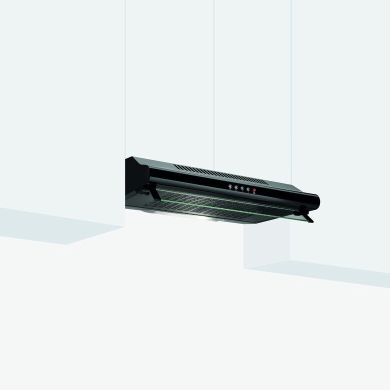 Glem Gas GHC931BK al Miglior Prezzo - Cappa 90cm Nera C - Occasione