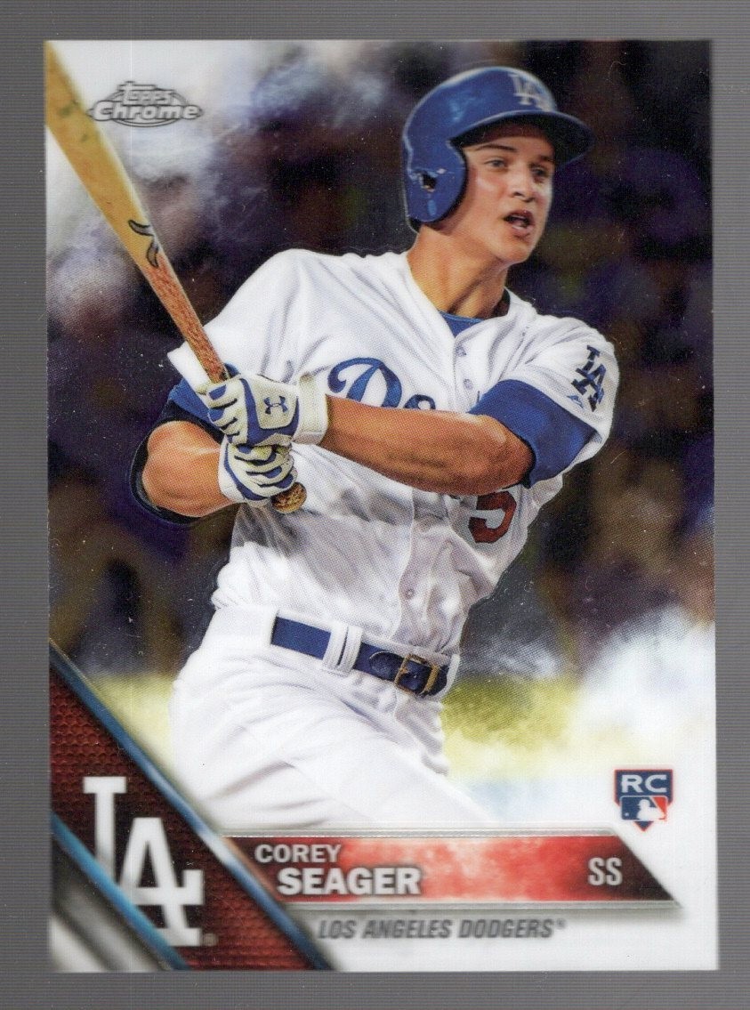 2016 Topps Chrome - Corey Seager #150 (RC)