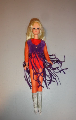 Vintage 1969 Mattel TNT PJ in Live Action P J Outfit - see pictures