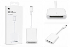 Apple USB-C to SD Card Reader A2082 White MW6...