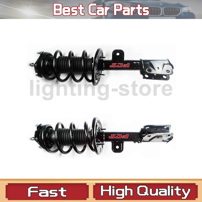 2 Front Complete Strut & Coil Springs For Ford Explorer 4WD 2.0L 2012