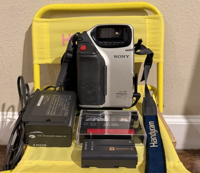#ad Sony Handycam CCD SC7 Hi8 Tapeless Camcorder Immersion PowerPlay TESTED ✅ $349.99