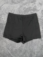 NEW Youth Girls Black Athletic Shorts With Pockets Size Small
