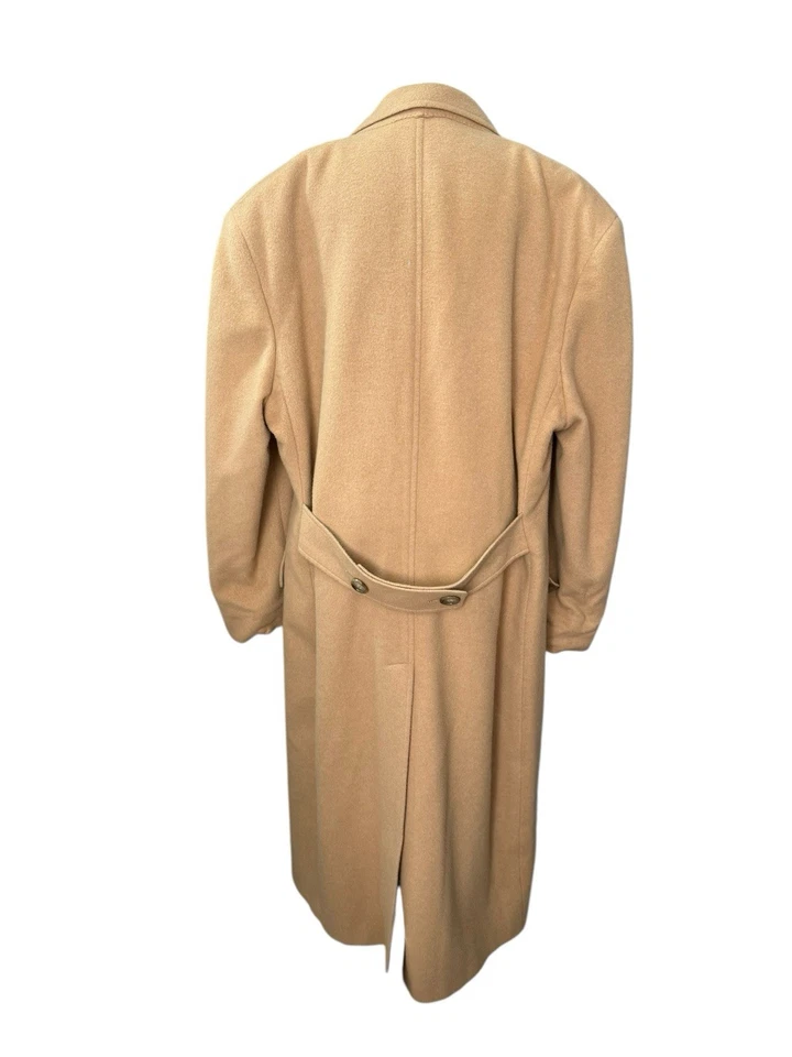 Brooks Brothers 100% Camel Hair Polo Coat Size 44L - Image 3 of 4