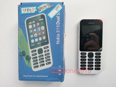 Nokia 215 Dual SIM (Unlocked) 8MB RAM microSDHC  Cellphone 2G GSM 900 / 1800