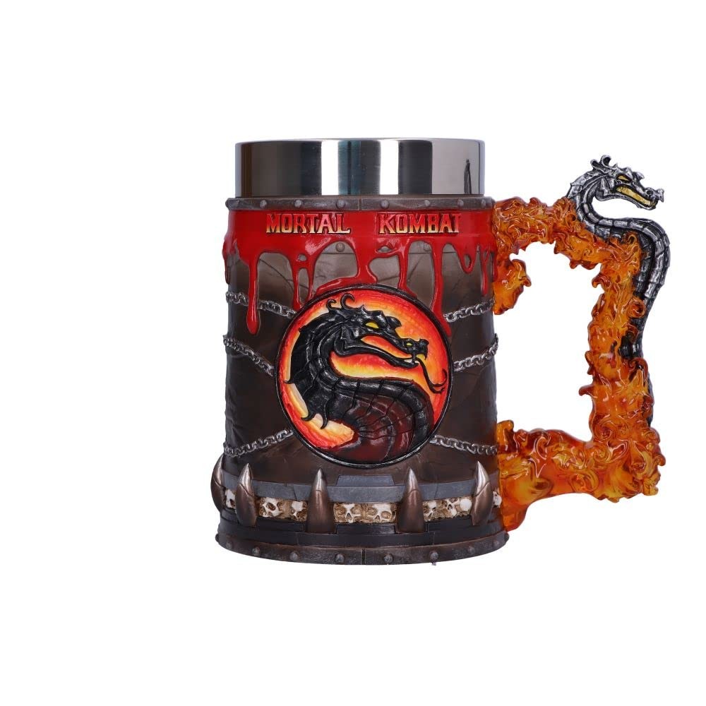 Nemesis Now Offizielles Lizenzprodukt Mortal Kombat Bierkrug rot 155 cm Kuns 18290₽