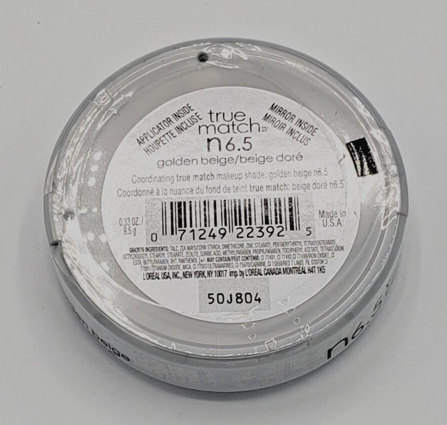 NEW L'Oréal TRUE MATCH Super-Blendable Powder NEUTRAL-N6.5 Golden Beige - Image 2 of 2