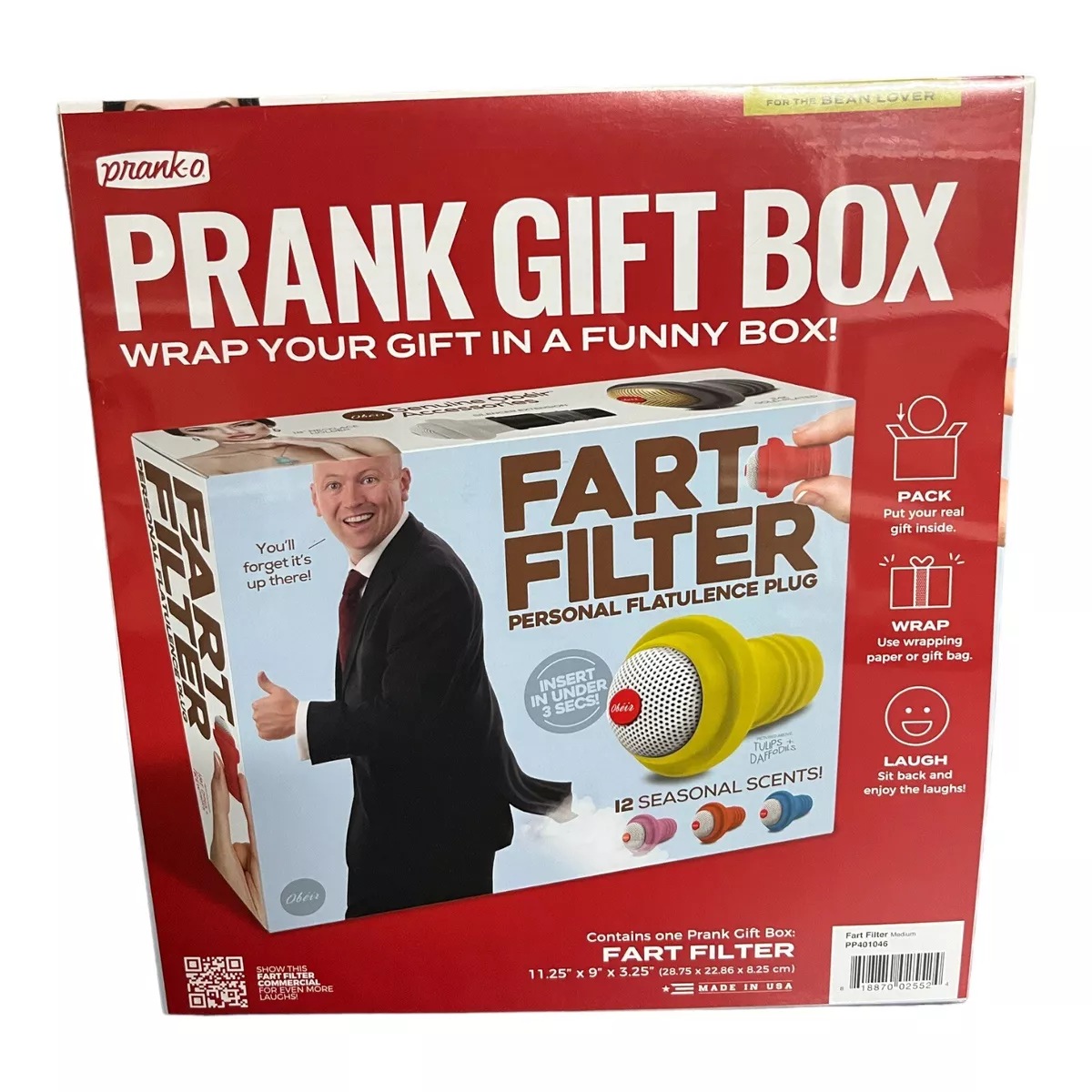 Prank Pack Hide-A-Poo Medium Gag Gift Box