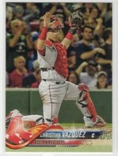Christian Vazquez 2018 Topps Series 1 Baseball Base Common #103 Boston Red Sox