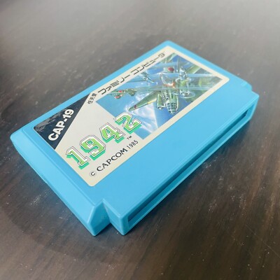 CAP-19 1942   ファミコン 1942 [CAP-19] (Nintendo Famicom) - Box, Manual, Cart Scans