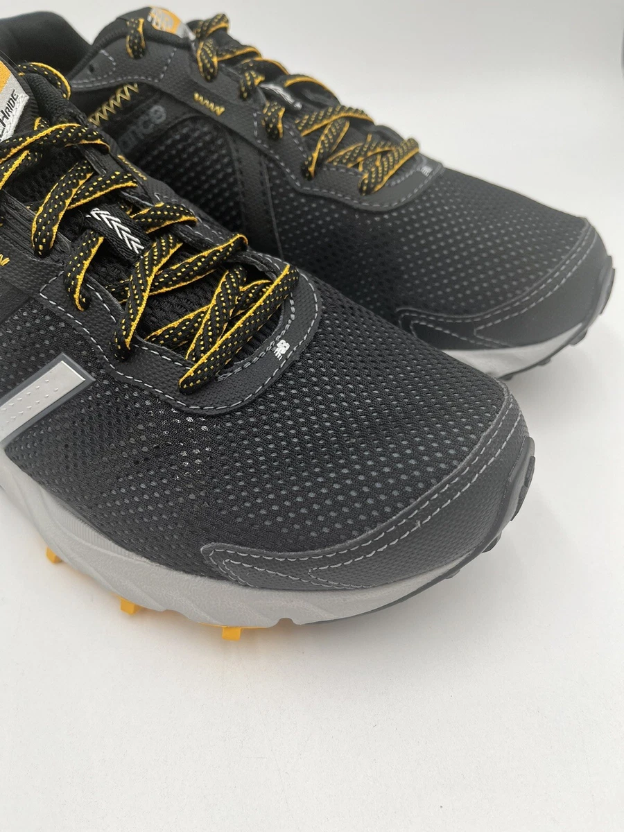 NEW New Balance 610v5 Men s Running Shoes Black Grey Gold US Size 8D Medium NIB