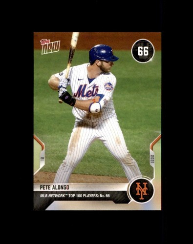 2021 Topps Now MN-66 Pete Alonso