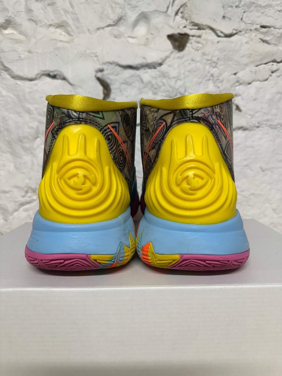 Nike Kyrie 6 Preheat 'Miami' Men's Size 15 Pre-owned Sneakers